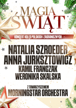 Dąbrowa Górnicza Wydarzenie Koncert Natalia Szroeder i Anna Jurksztowicz - Koncert Kolęd Polskich i Zagranicznych