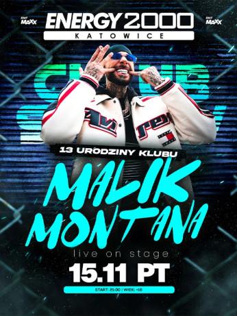 Katowice Wydarzenie Koncert MALIK MONTANA [16+] ENERGY 2000 KATOWICE