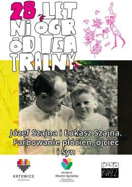 Katowice Wydarzenie Wystawa Józef Szajna i Łukasz Szajna. Farbowanie płócien, ojciec i syn