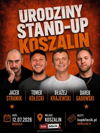 Koszalin Wydarzenie Stand-up Urodziny Stand-up Koszalin - Gadowski, Krajewski, Kołecki, Stramik